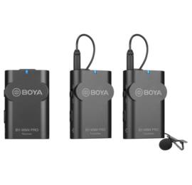 میکروفون-بی-سیم-یقه-ای-دو-قلو-هاشف-BOYA-BY-WM4-PRO-K2-Two-Person-Digital-Camera-Mount-Wireless